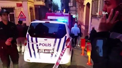 Beyoğlu’nda 4 Katlı Metruk Binada Çökme