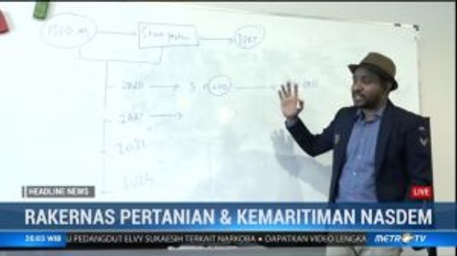Rakernas Hari Kedua Partai NasDem Hasilkan Road Map Bidang Pertanian dan Kemaritiman