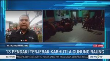 Terjebak Karhutla di Gunung Raung, 13 Pendaki Ini Berhasil Dievakuasi ke Pos 4