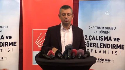 CHP 27. Dönem 2. Çalışma ve Değerlendirme Toplantısı - Özgür Özel