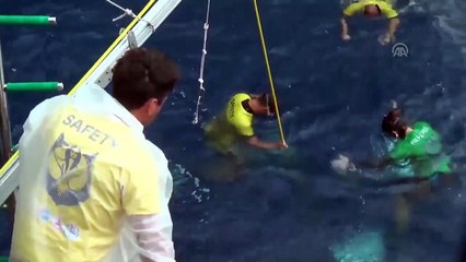 Engelli dalışçı Beyaz'dan dünya rekoru - ANTALYA