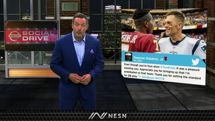 NISSAN Social Drive: Dwayne Haskins Star-Struck From Meeting Tom Brady