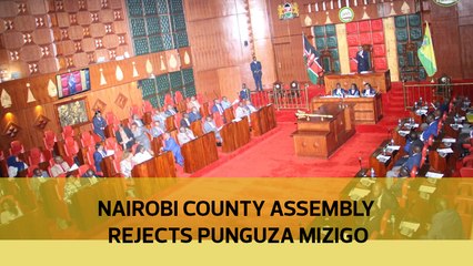 Nairobi county assembly rejects Punguza Mizigo