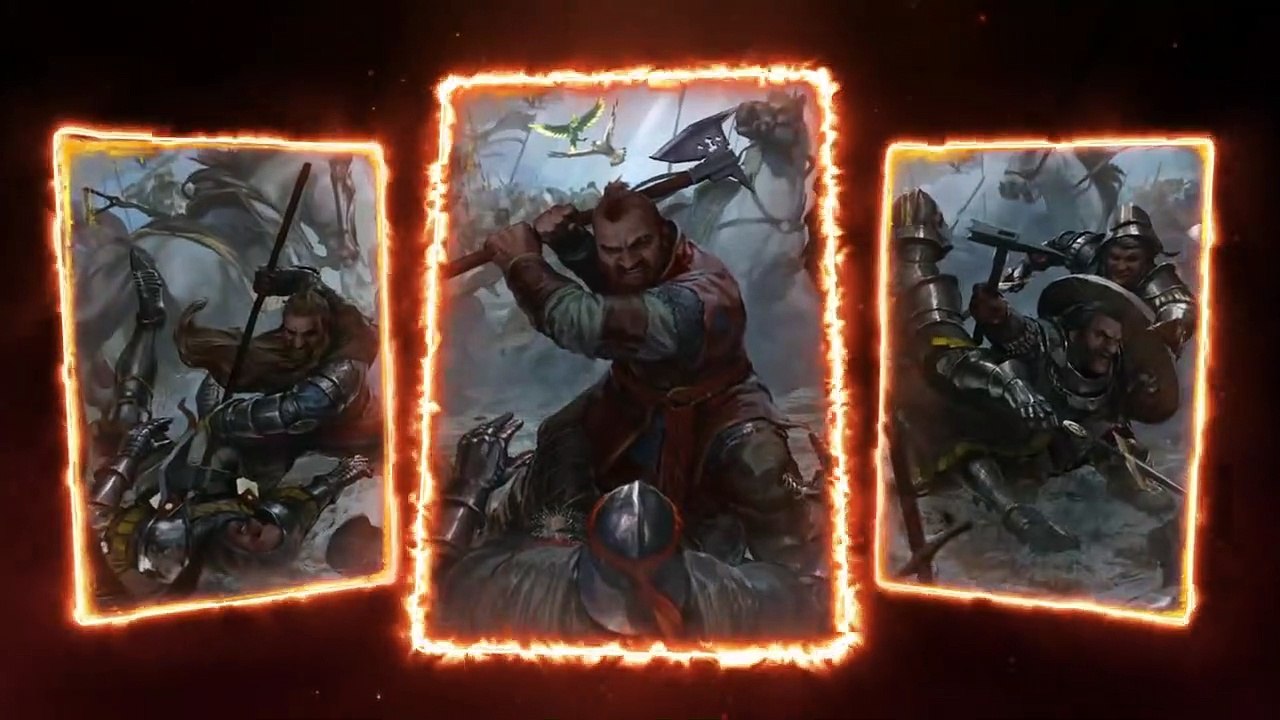 GWENT : The Witcher Card Game - Expansion Trailer Official | PS4