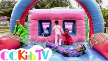 Learn Colours - Jumping Castle Fun - Bouncy Castle - Bouncy House - Play Time