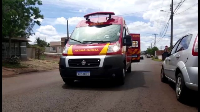 Mulher sofre fratura após queda no Bairro Brasília