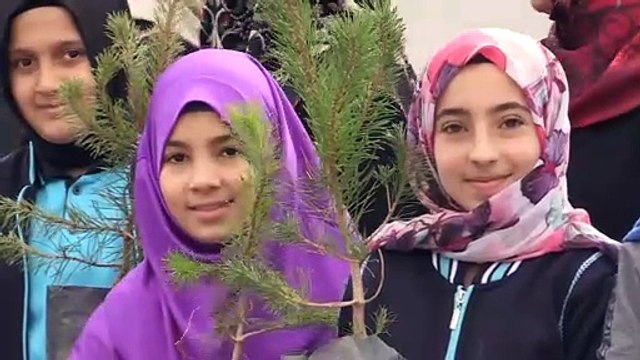 Diyanetten fidan dikme etkinliği - ERZURUM