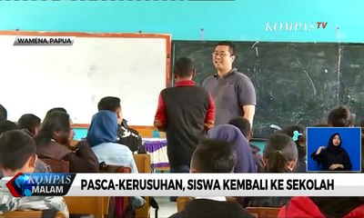 Pasca-Kerusuhan, Siswa di Wamena Kembali Bersekolah