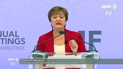 Economía mundial sufre una "desaceleración sincronizada", dice nueva jefa del FMI