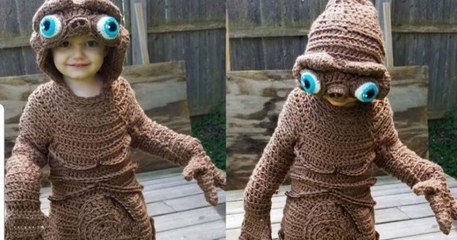 Une maman réalise des costumes d'Halloween impressionnants au crochet