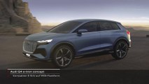 Audi Q4 Design e-tron concept Packaging und Design