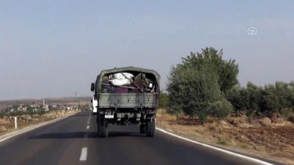 Sınır birliklerine askeri sevkiyat sürüyor - KİLİS