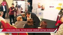 Yaşlılara özel ‘Altın Bahar’ ekmeği satışa sunuldu