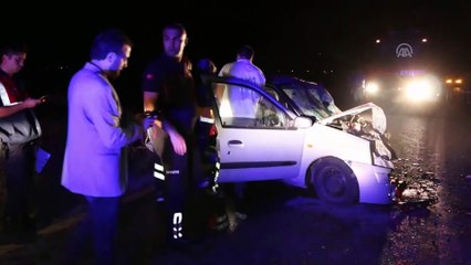 Manisa'da trafik kazası: 1 ölü, 6 ağır yaralı