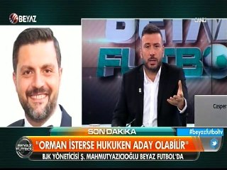 Şafak Mahmutyazıcıoğlu Beyaz Futbol'da soruları yanıtladı