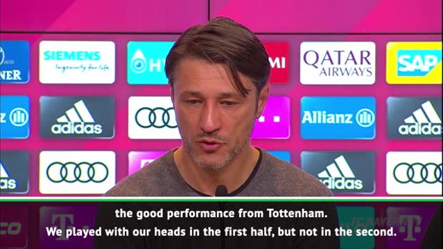 Kovac left annoyed with Bayern defeat