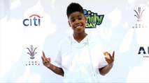 JD McCrary 10th Annual LA Family Day Blue Carpet