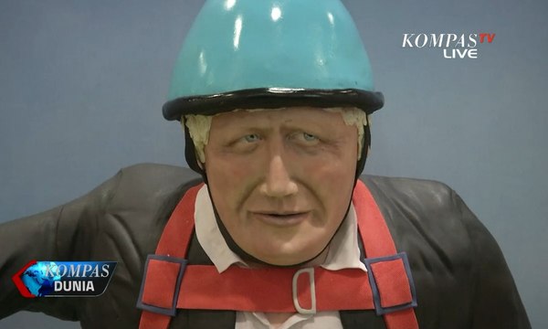 Unik! Kue Ini Berbentuk PM Inggris Boris Johnson