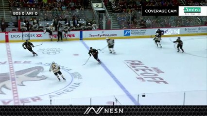 Brad Marchand Gets Offense Started For Bruins On Saturday Vs. Coyotes