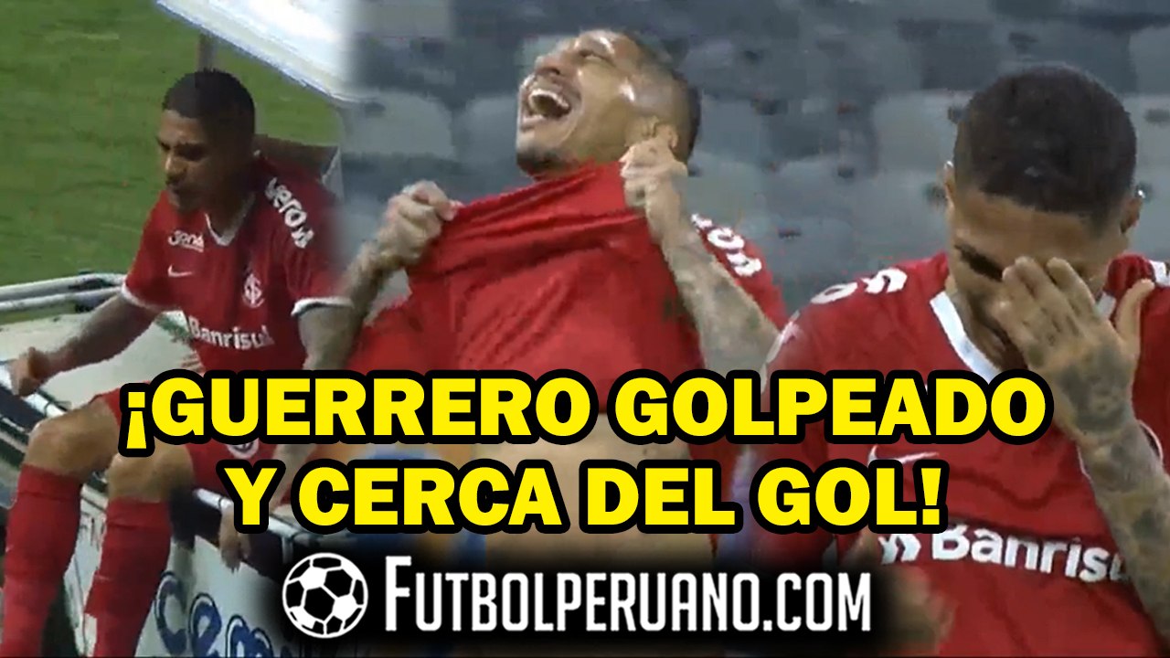 PAOLO GUERRERO: VAR Y GOLPES QUE LE QUITAN LA VICTORIA EN BRASIL