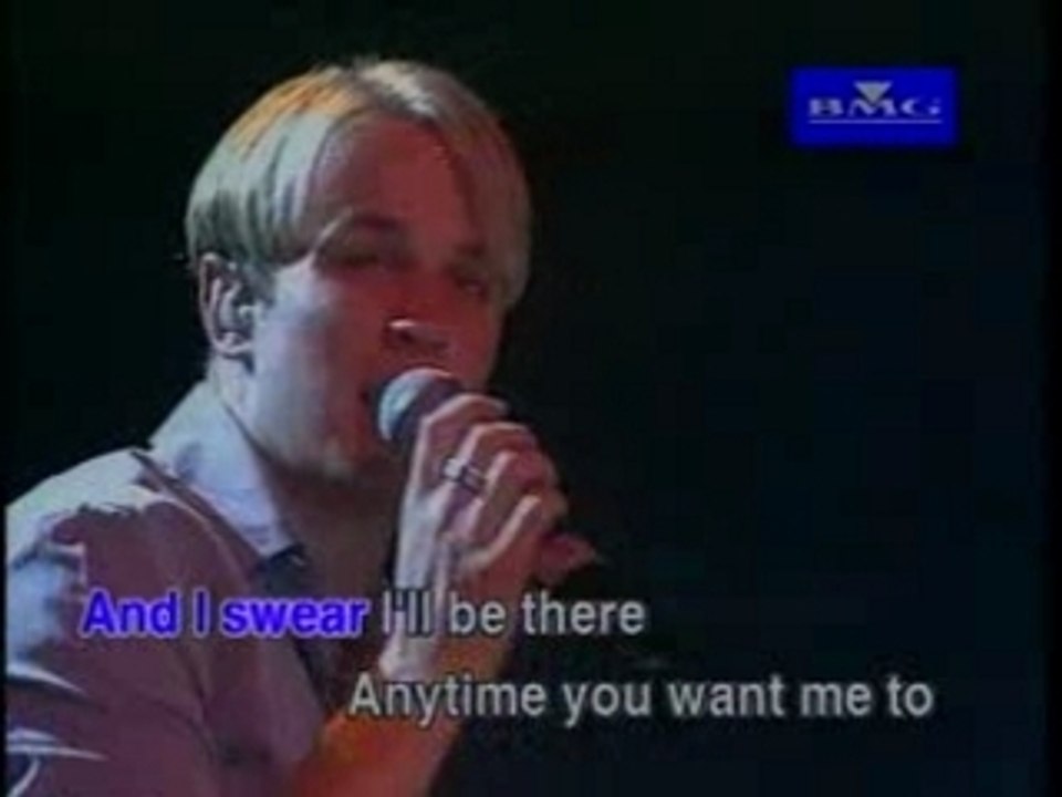 Westlife - Karaoke - I Need You