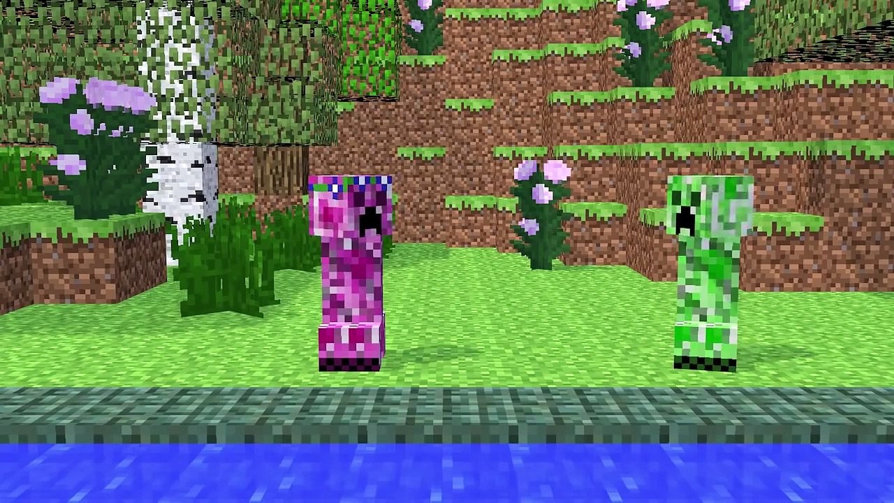 Girls vs Boys - Enchanting - Swimming - Crafting - Bodybuilding - Farming minecraft