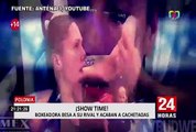 Polonia: boxeadora da inesperado beso a rival