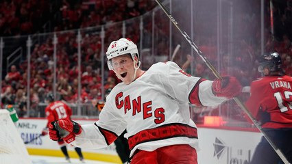 Jake Gardiner wins it in overtime for Hurricanes