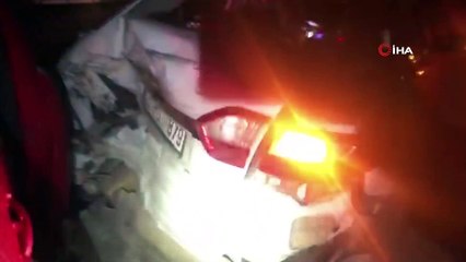 Kırıkkale'de 4 araçlı zincirleme trafik kazası: 1 ölü, 1 yaralı