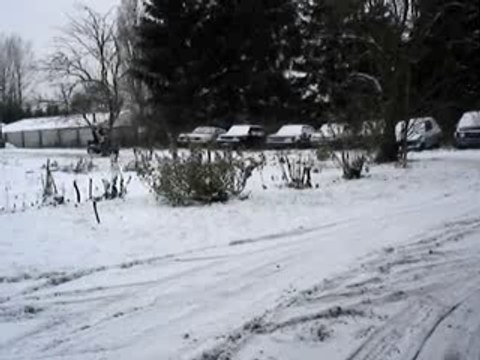 Mon Kart dans la neige !! mdr