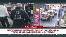 istanbul'da metrobüs kazası