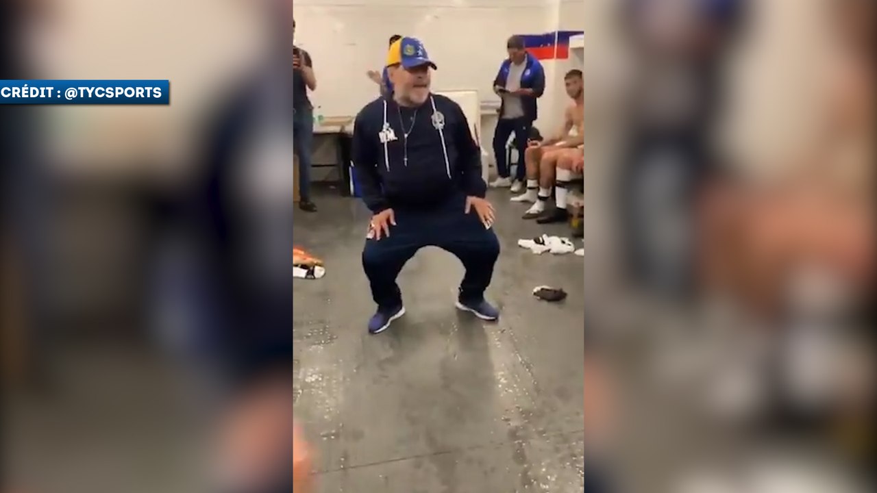Maradona met le feu au vestiaire après la première victoire de son équipe