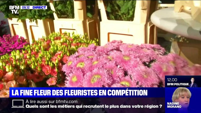 La fine fleur des fleuristes en compétition - 06/10