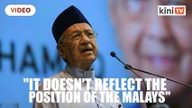 Kampung Baru is like a 'kudis' in the middle of Kuala Lumpur, says Dr Mahathir