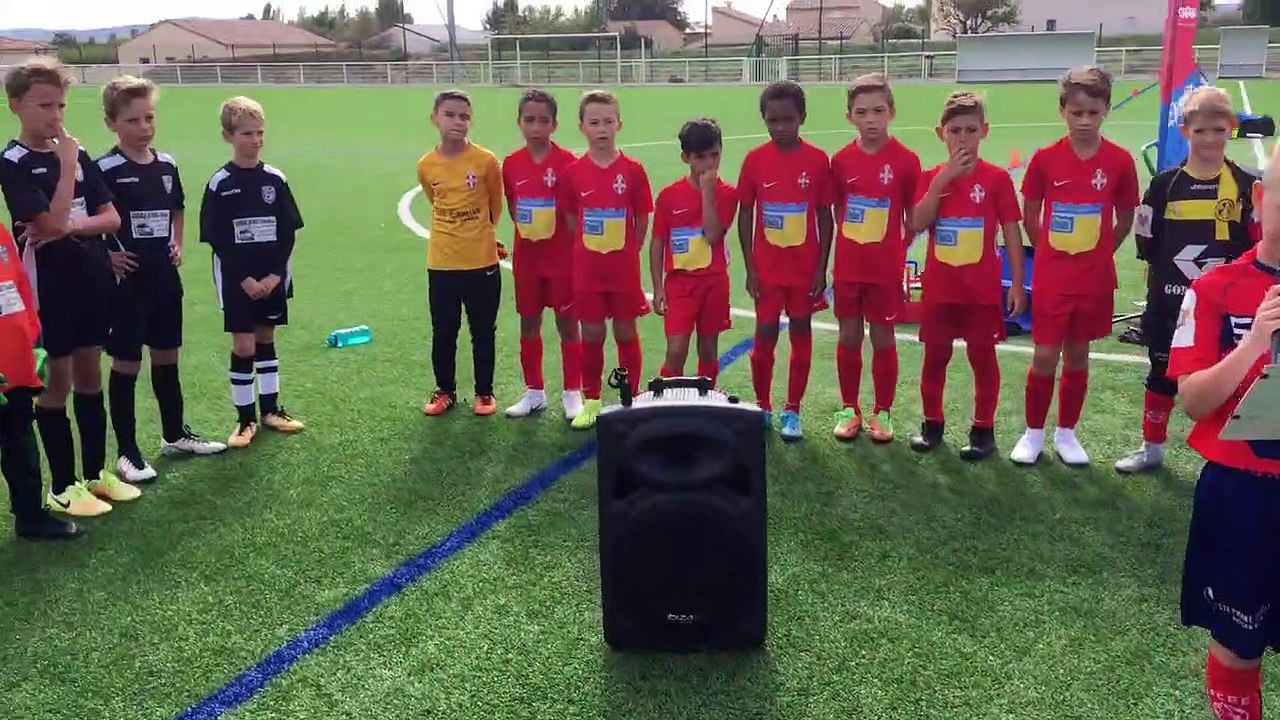 Charte U11 avec Mahé