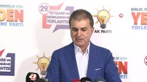 AK Parti Sözcüsü Çelik 'Yeni Bir İnsan Hakları Eylem Planı Hazırlanacak'