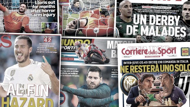 L’Angleterre s’inquiète pour Hugo Lloris et Tottenham, Barcelone attend le retour de Lionel Messi