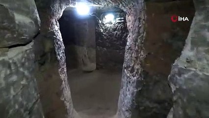 İlk Hristiyanların inşa ettiği 7 katlı yeraltı şehri
