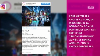 Miss France 2020 : après la polémique, la Martinique a trouvé sa Miss