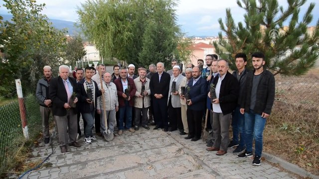 Diyanetten fidan dikme etkinliği - KÜTAHYA
