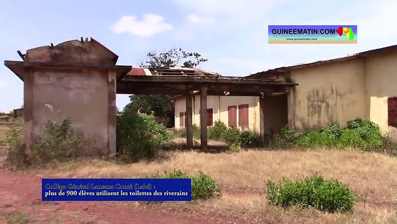 Collège Général Lansana Conté (Labé) :_plus de 900 élèves utilisent les toilettes des riverains