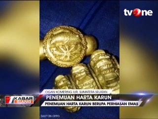 Warga di Sumsel Temukan Harta Karun Diduga Peninggalan Sriwi