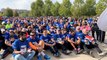 Una marea azul en apoyo al Banco de Alimentos de Valladolid