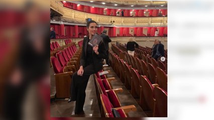 Pilar Rubio disfruta con una ópera de Verdi