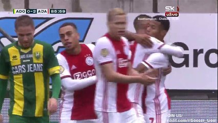 David Neres Goal HD - Den Haag 0 - 2 Ajax - 06.10.2019 (Full Replay)