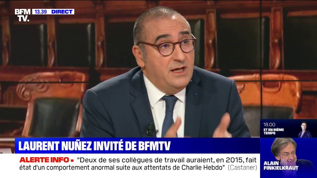 Attaque à la Préfecture de police: Laurent Nuñez affirme qu'il n'y a pas eu de signalement matérialisé de la radicalisation de l'assaillant