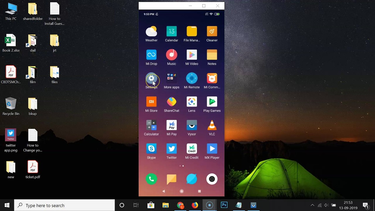 How to Enable Wireless Display on Redmi Note 7 Pro Running MIUI Version 10.3?