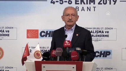 CHP Genel Başkanı Kılıçdaroğlu: Türkiye'yi aydınlığa çıkarma gibi bir görevimiz var