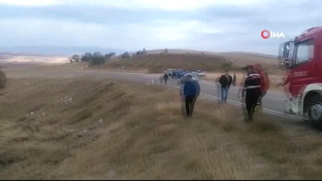 Orman İşletme Müdürlüğüne ait kamyonet kaza yaptı: 2 yaralı