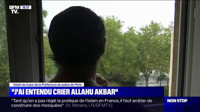 Ce voisin de Mickaël Harpon affirme l'avoir entendu crier Allahu Akbar la nuit avant l'attaque à la Préfecture de police de Paris